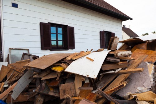 Clearing clutter from a residential loft space