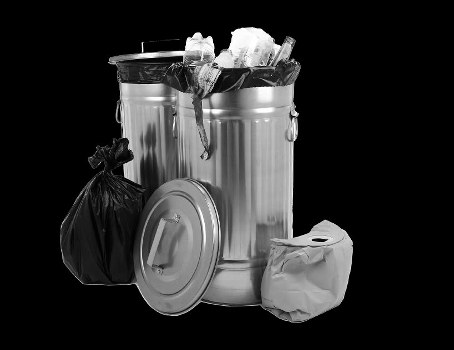 Advanced waste management technology in use